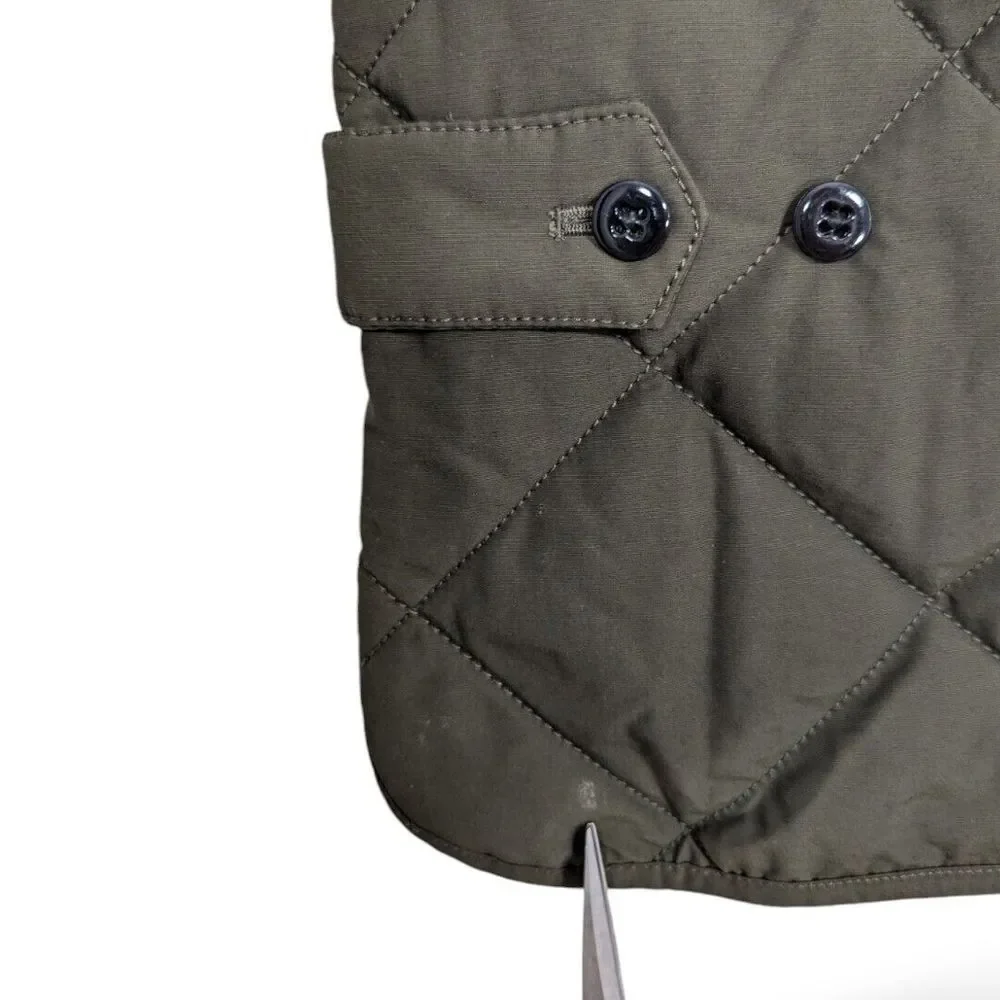 J.Crew Mens Sussex‎ quilted vest XS eco-friendly PrimaLoft Gorpcore Minimalist